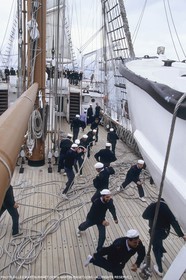 Sailing, Tall ships, On board Sagres II (POR)