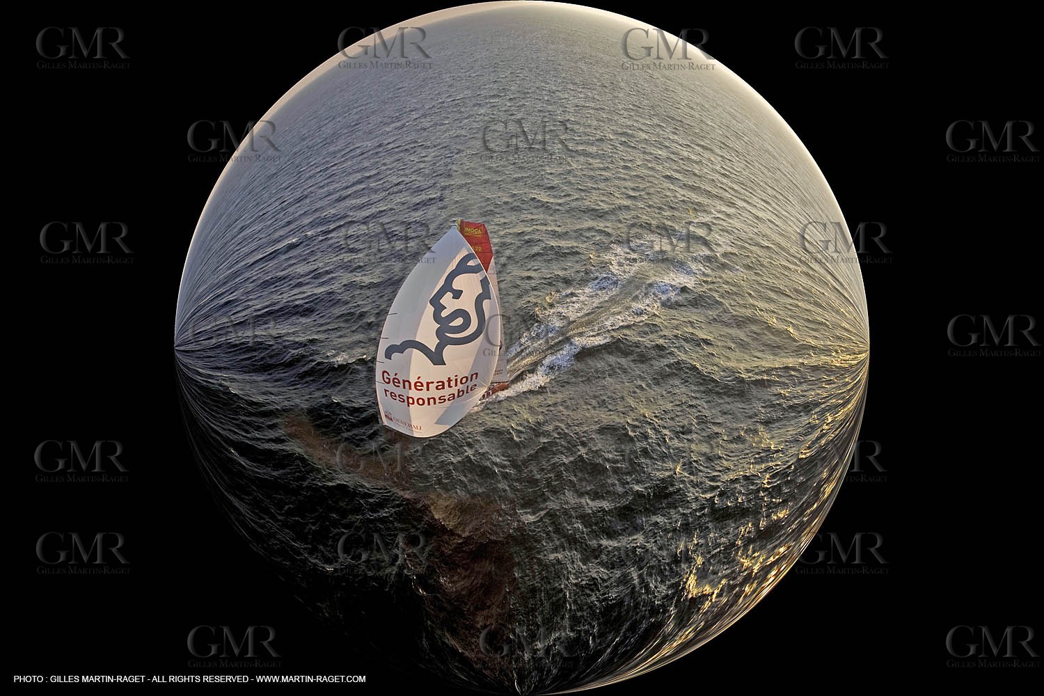 27 09 2008 - Lorient (FRA, 56) - Generali - Yann Eliès - Vendée Globe 2008 Training