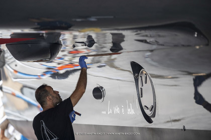 21 07 2020, La Grande Motte (FRA), Gunboat, Gunboat 68 SeaTilt out of the shed