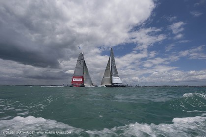 29 01 2009 - Auckland (NZL) -  Louis Vuitton Pacific Series - BMW ORACLE Racing - Training