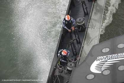 27 07 2013 - San Francisco (USA,CA) - 34th America's Cup - Louis Vuitton Cup - Race Day 12 - Emirates Team New Zealand vs Artemis Racing (DNS)