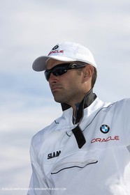 08 02 2010 - Valencia (ESP) - 33rd America's Cup - BMW ORACLE Racing - Day off 1 - Getting the yacht ready