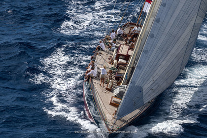 04 10 2025, Saint-Tropez (FRA), Les VoIles de Saint-Tropez 2025, Race Day 6