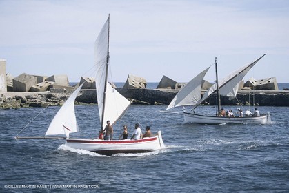 Classic yachts, Latin rigs, Voile latine