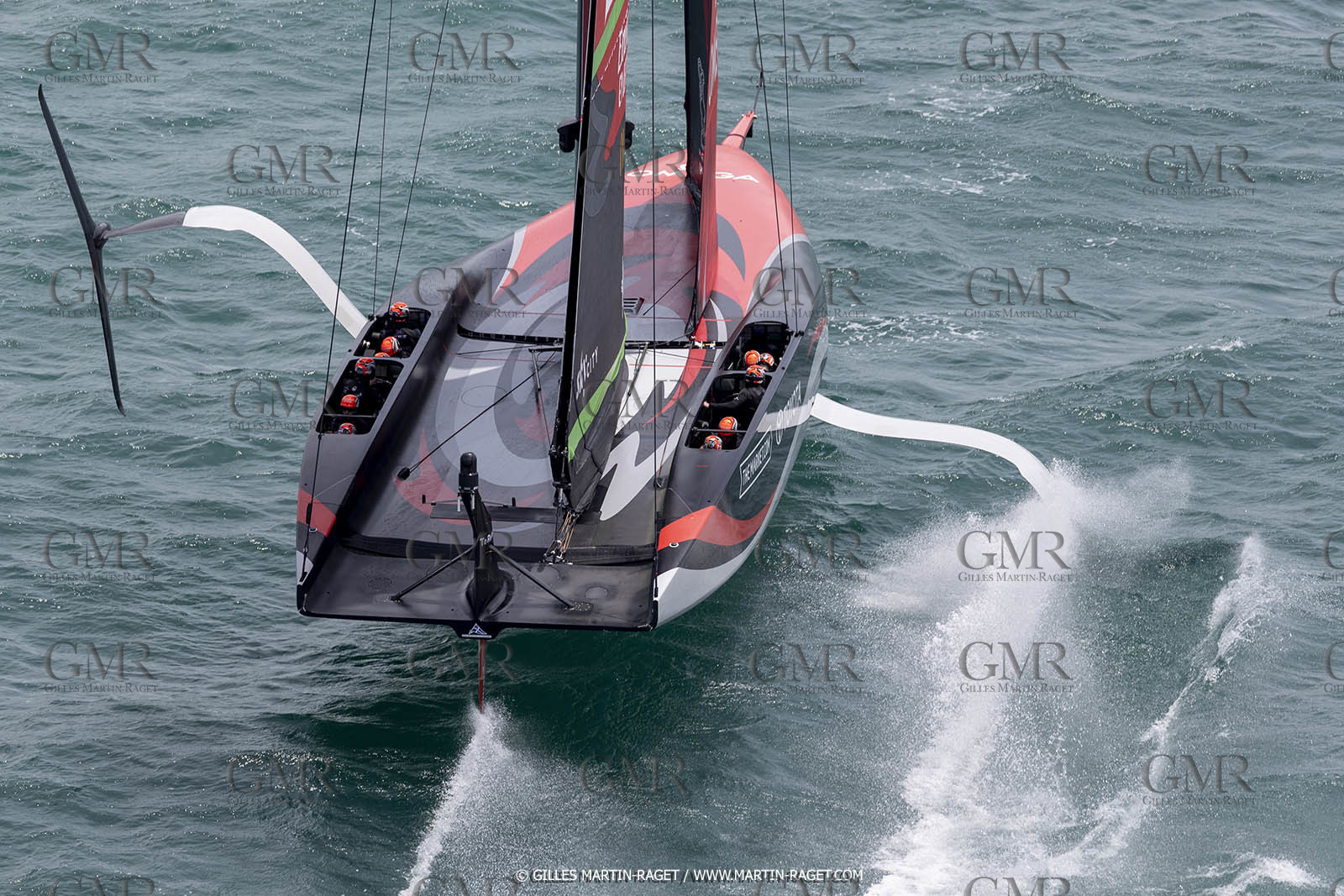 11 12 2020 - Auckland (NZL) - 36th America's Cup - Practice Sessions - Day 3 - Emirates Team New Zealand
