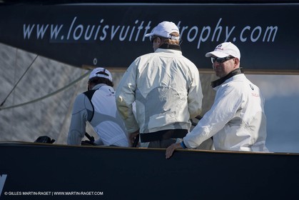 18 05 2010 - La Maddalena (ITA, Sardinia) Louis Vuitton Trophy - BMW ORACLE Racing - Training