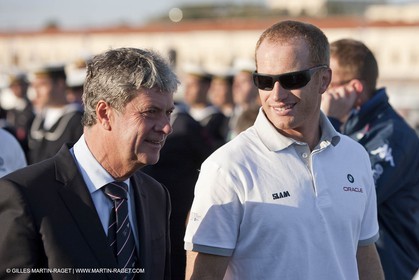 19 05 2010 - La Maddalena (ITA, Sardinia) Louis Vuitton Trophy - BMW ORACLE Racing - Training