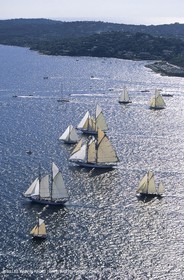Sailing, Classic yachts, Voiles de Saint-Tropez 1998-2000