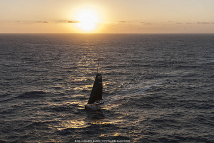 09 10 2017, Calvi (FRA,20), VOR 70 Babsy, Tentative de record autour de la Corse à la voile, skipper Franck Cammas