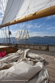 30 09 2010 - SainTropez (FRA,13) - Voiles de Saint Tropez 2010 - onboard Atlantic