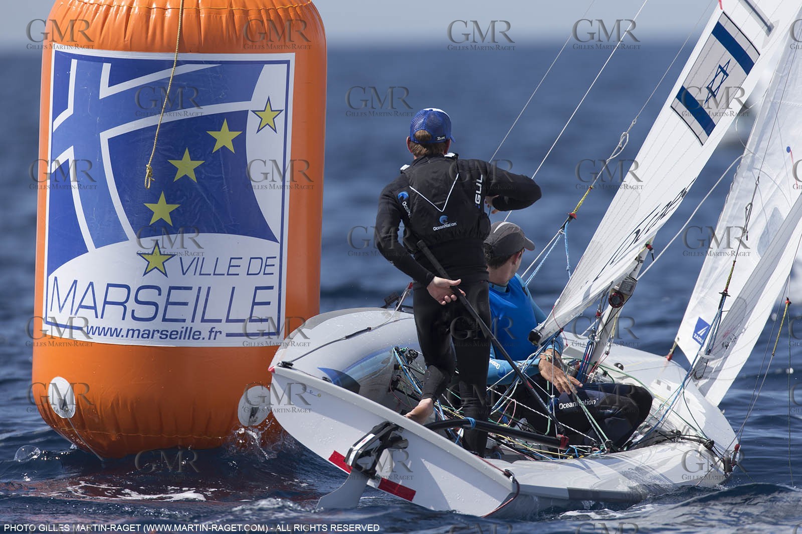 10 04 2015, Marseille (FRA), Yachting Club de la Pointe Rouge - Coupe Internationale de Printemps des 470, Day 3