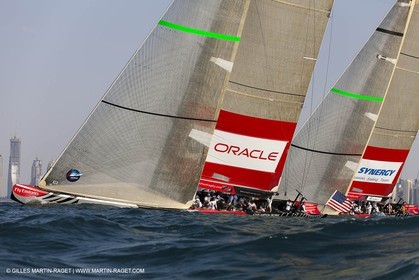 16 11 2010 - Dubai (UAE) - Dubai Louis Vuitton Trophy -  BMW ORACLE Racing Vs Synergy