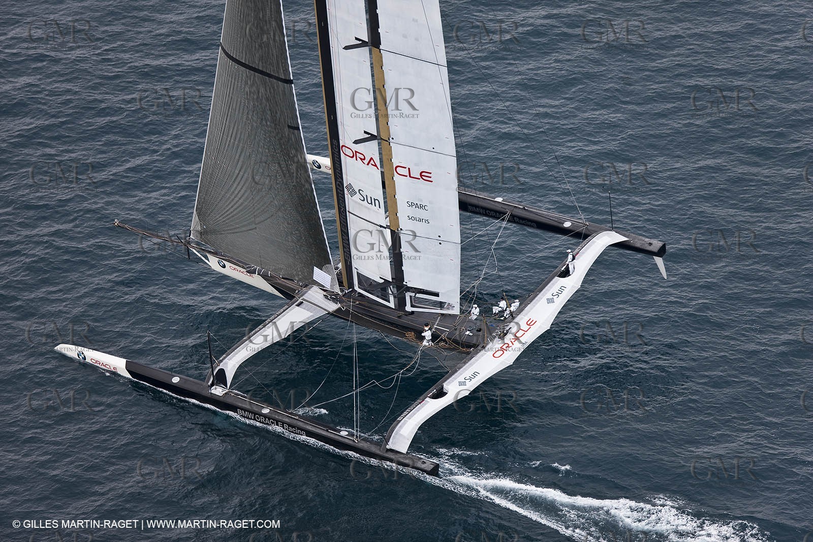 06 02 2010 - Valencia (ESP) - 33rd America's Cup - BMW ORACLE Racing - Last preparation day