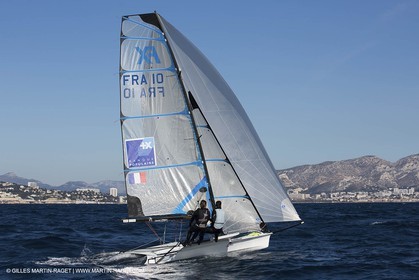 21 03 2013 - Marseille (FRA,13) - Essai du 49er FX