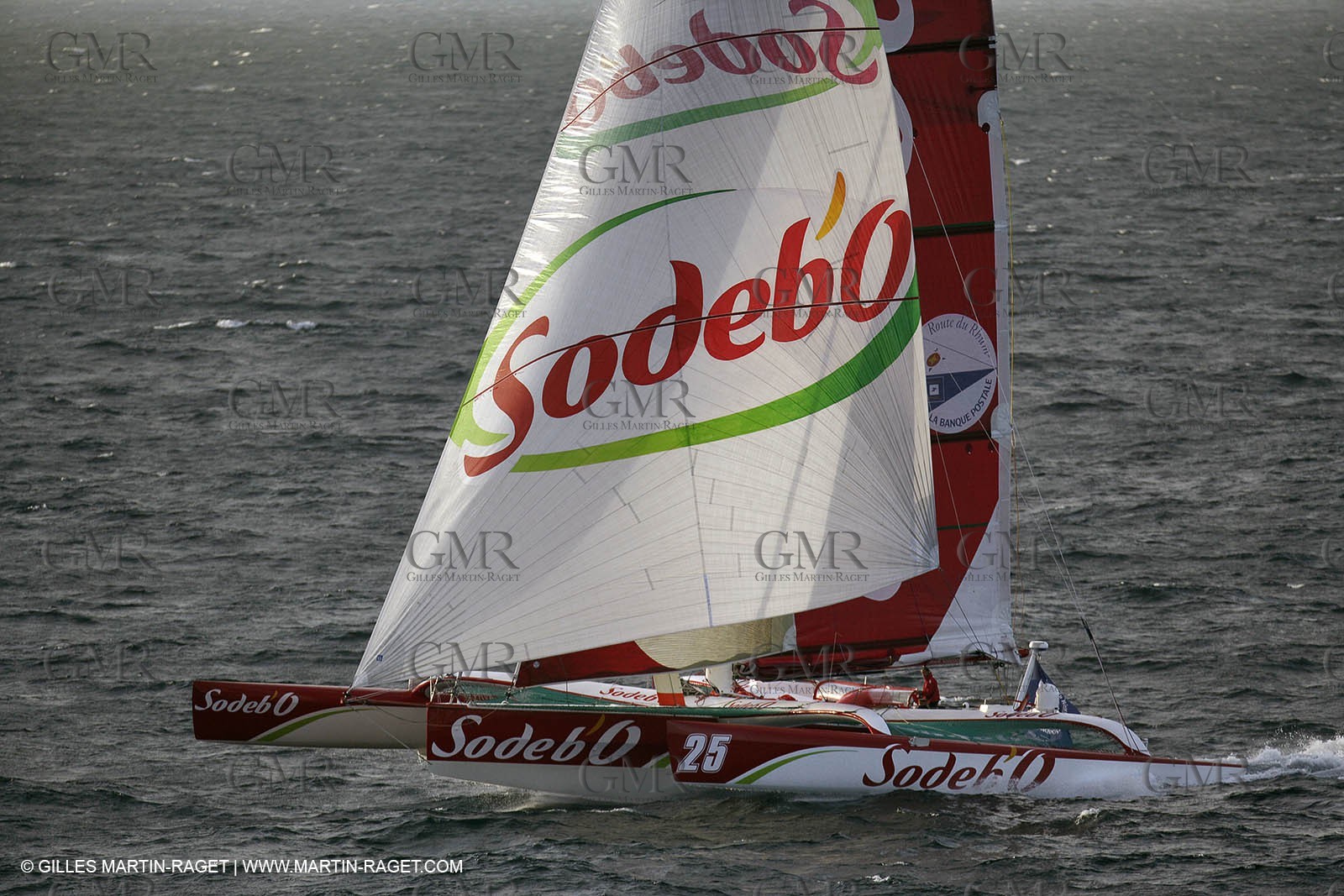 11 10 2008  -Lorient (FRA)  -  Multis Orma - Sodebo (Thomas Coville) - Route du Rhum 2006 training