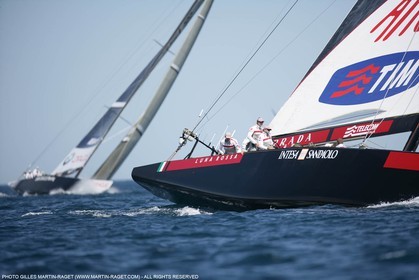 14 05 2007-Valencia (Spain)- 32nd America's Cup - Louis Vuitton Cup - Semi-final - Day 1 - BMW ORACLE racing