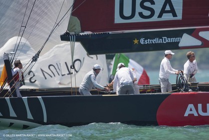 07 02 2009 - Auckland (NZL) - Louis Vuitton Pacific Series - Racing Day 7 - Round Robin 2