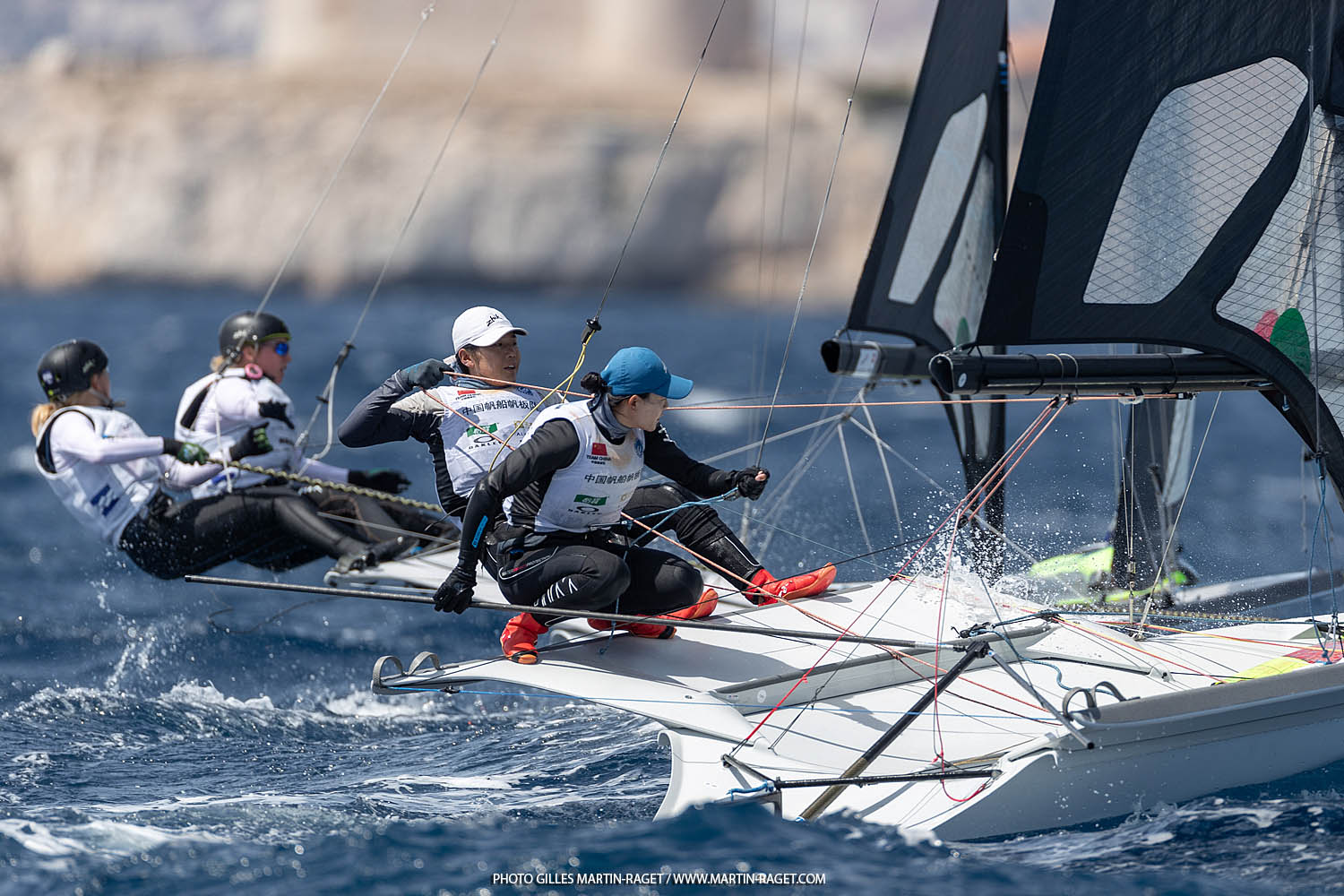 13 07 2023, Marseille (FRA) Paris 2024 Olympic Games Sailing Test Event, Day 5