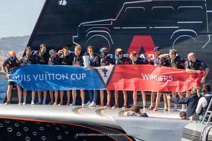 04 10 2024, Barcelona (ESP), 37th America's Cup, Louis Vuitton Cup Final, Race Day 7