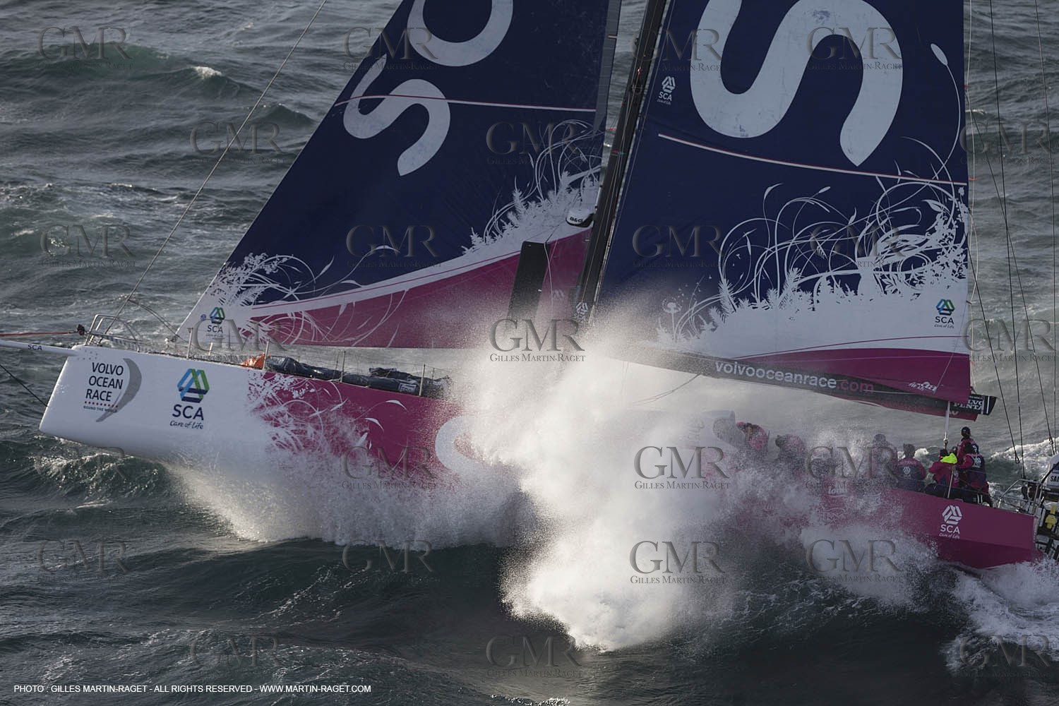 19 11 2014, Cape Town (ZAF), Volvo Ocean Race 2014-15, Team Alvimedica, Start Leg 2