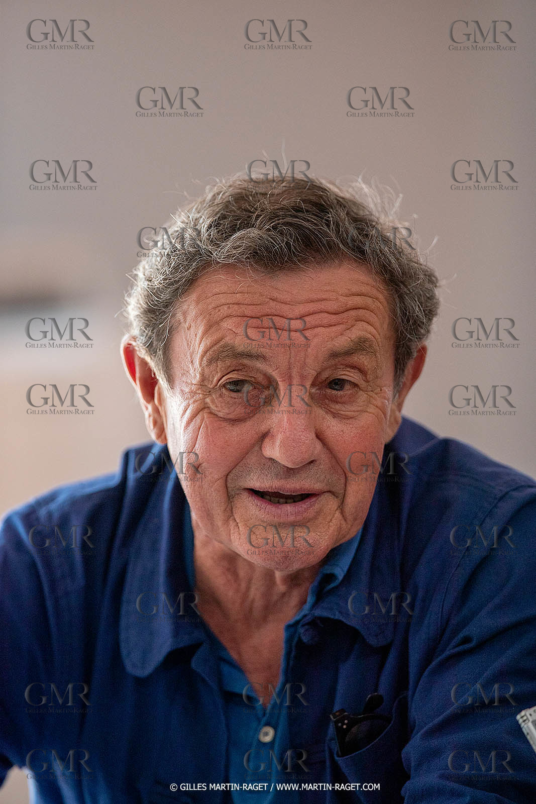 26 09 2021, Saint-Tropez (FRA,83, Voiles de Saint-Tropez 2021, inauguration du village, Patrice de Colmont, fondateur de la Nioulargue