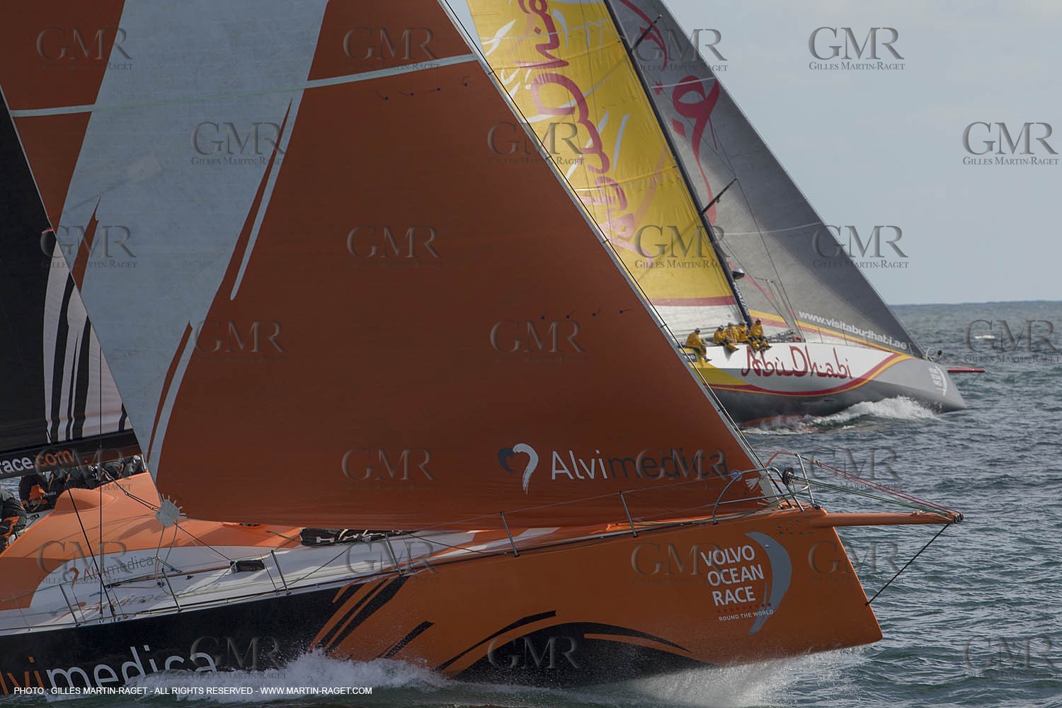 Volvo Ocean Race 2014-2015 - Abu Dhabi Ocean Racing - Team Alvimedica - Lisbon (POR) - 25 04 2014