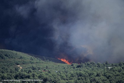 Bushfires in Provence