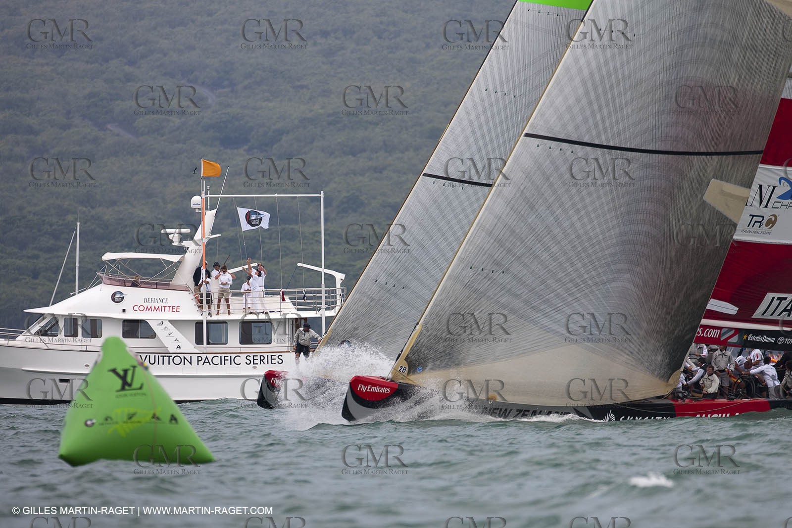 09 02 2009 - Auckland (NZL) -  Louis Vuitton Pacific Series -  Racing Day 9 - Round Robin 2