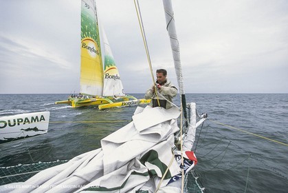 Course à la voile, multicoques, ORMA 60, Franck Cammas, Groupama