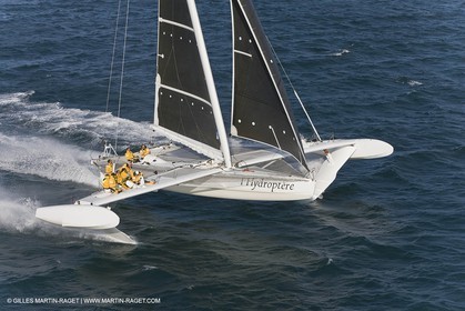 03 10 2008 - Fos   mer (FRA, 13) - L'Hydroptère - Speed record attempt