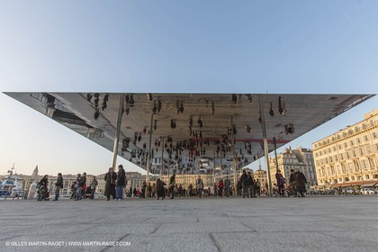 02 02 2013 Marseille (FRA,13) - Opening of the shadehouse and renovated historical Vieux Port