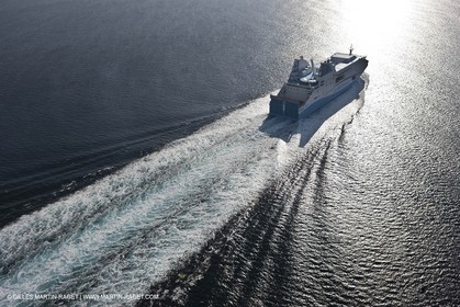 14 01 2012 - Marseille (FRA,13) - La Meridionale shipping company - the Piana off Marseille and the Calanques