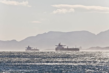 25 10 2010 - Marseille (FRA,13) - Ships at the mooring due to a strike of the harbour staff