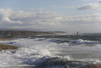 03 01 2008 - Sausset les Pins (FRA, 13) - Coup de vent d'Est