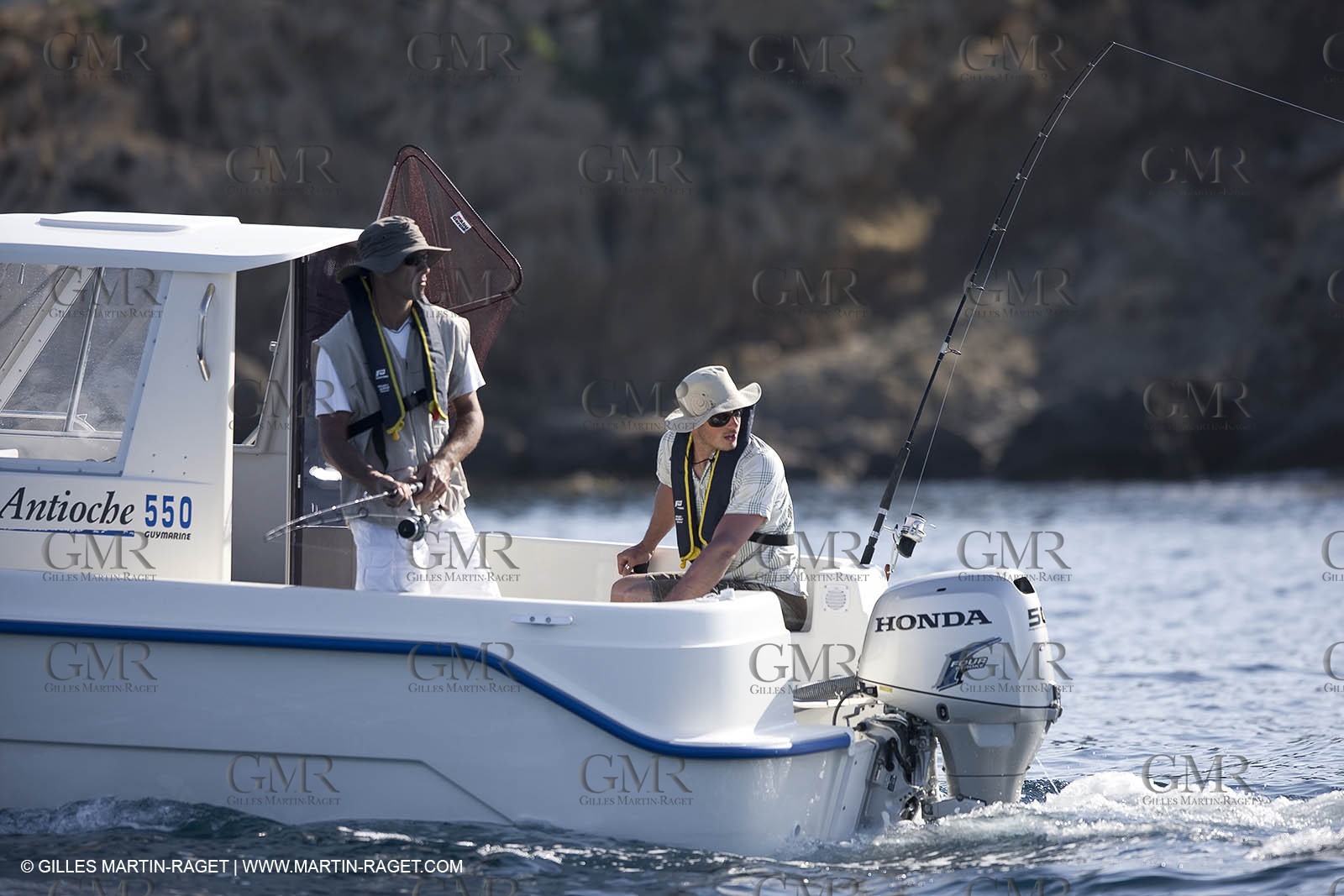 19 06 2008 - Le Lavandou (FRA,83) - Honda Marine 4 stroke outboard engines 2008 line