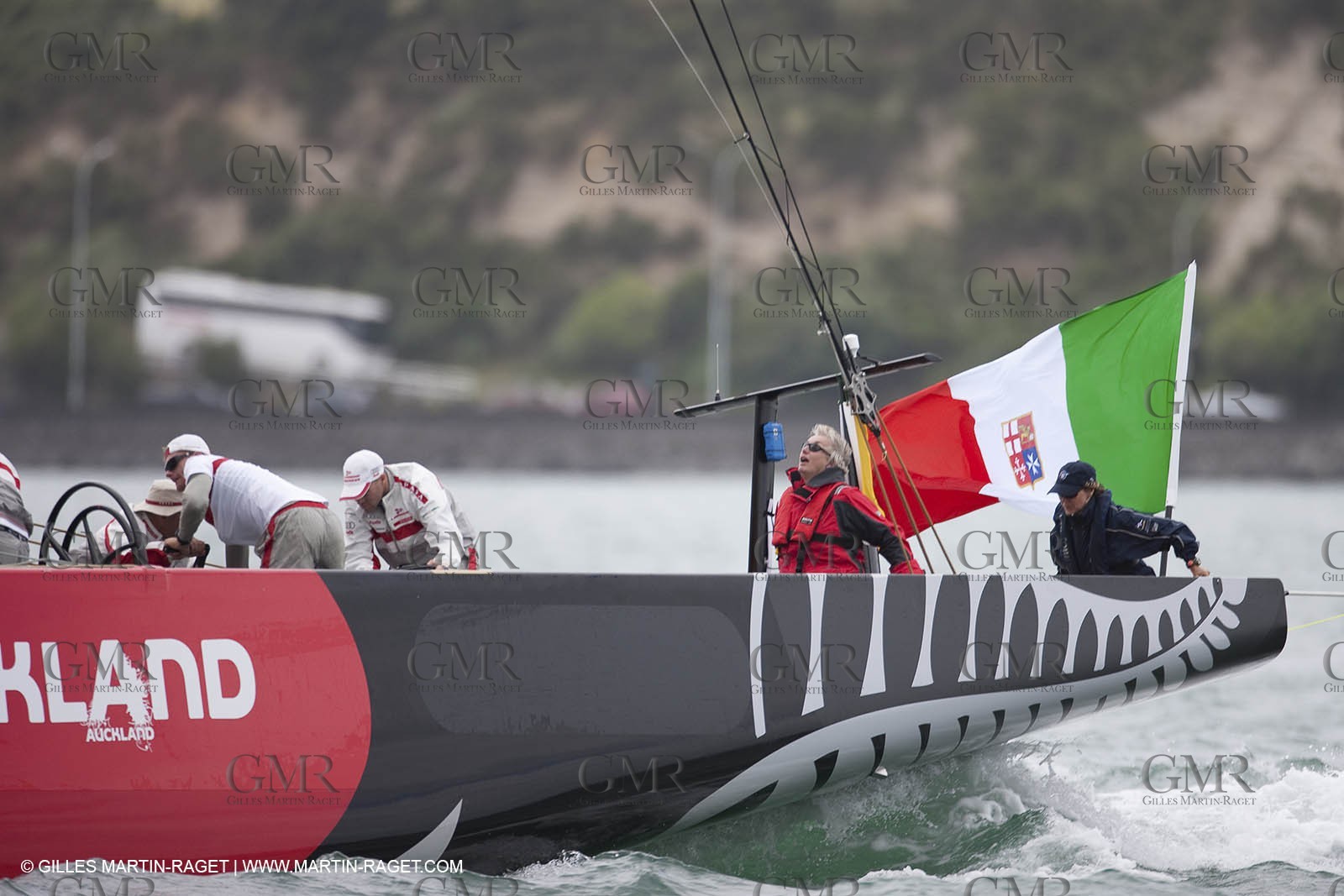 30 01 2009 - Auckland (NZL) -  Louis Vuitton Pacific Series -  Racing Day 1