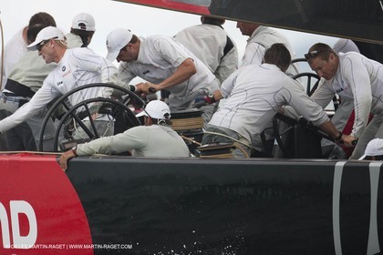 11 02 2009 - Auckland (NZL) - Louis Vuitton Pacific Series - Racing Day 11 - sail off