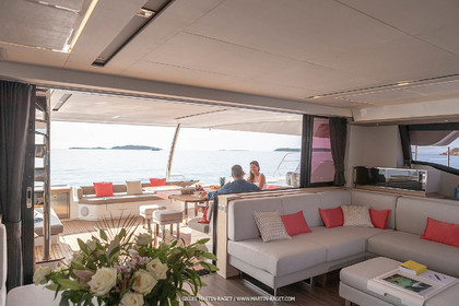 30 08 2018, Porto Vecchio (FRA, South Corsica) Chantier Fountaine-Pajot, Alegria 67