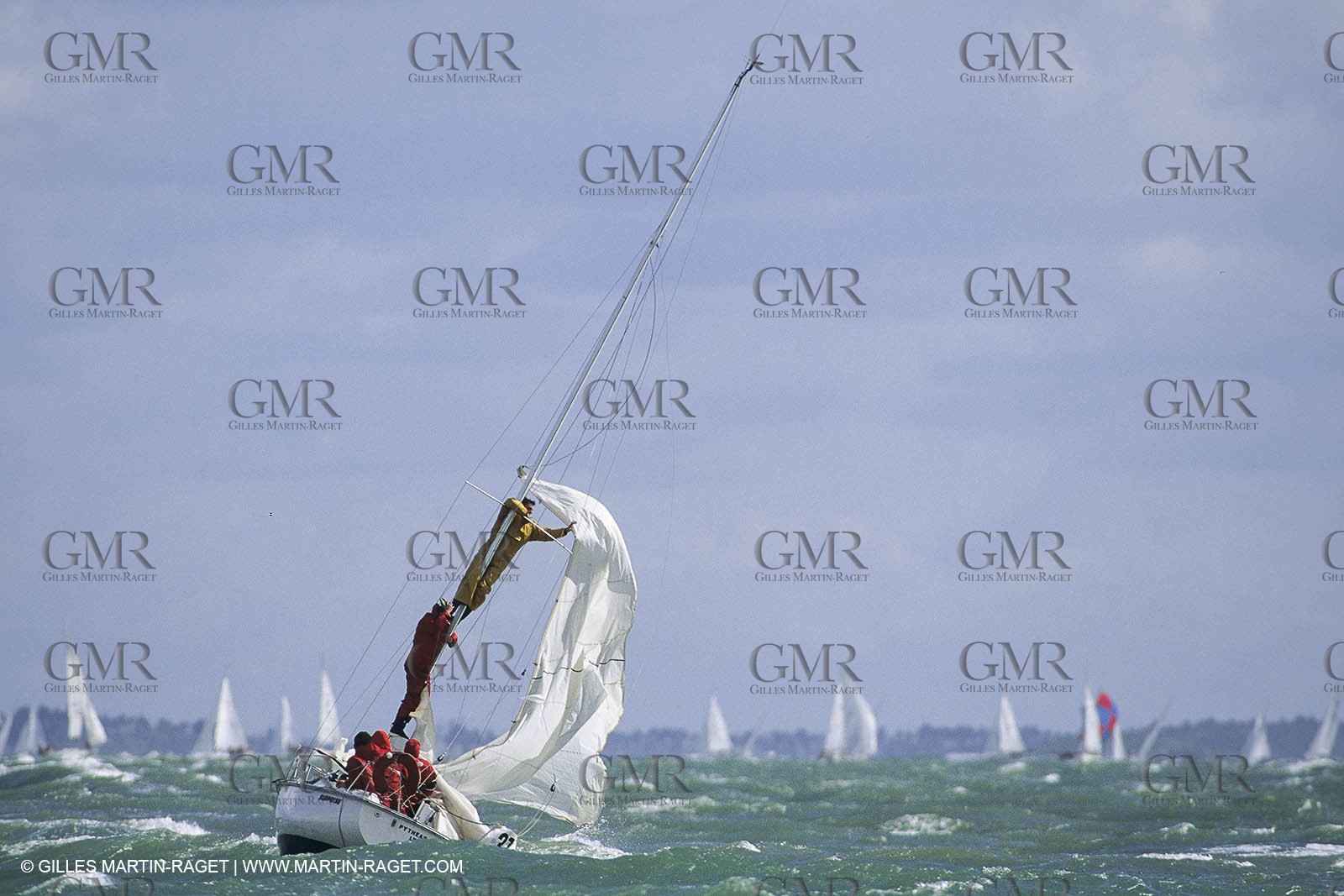 Sailing, Yacht Racing, Spi Ouest France, La Trinité sur mer (Britanny)
