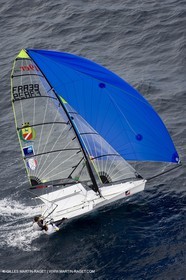 26 04 2007 - Semaine Olympique Française 2007 - Hyères - Jour 5 - Team France - 49er - LAGRAVIERE-CHRISTIDIS