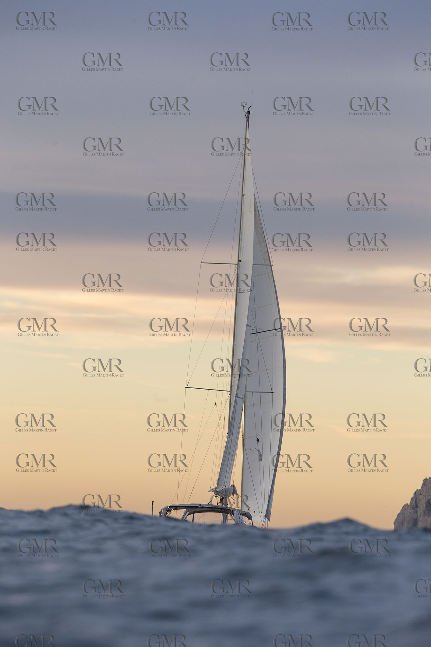 08 01 2016, Marseille (FRA, 13), Cruising in winter in the Calanques