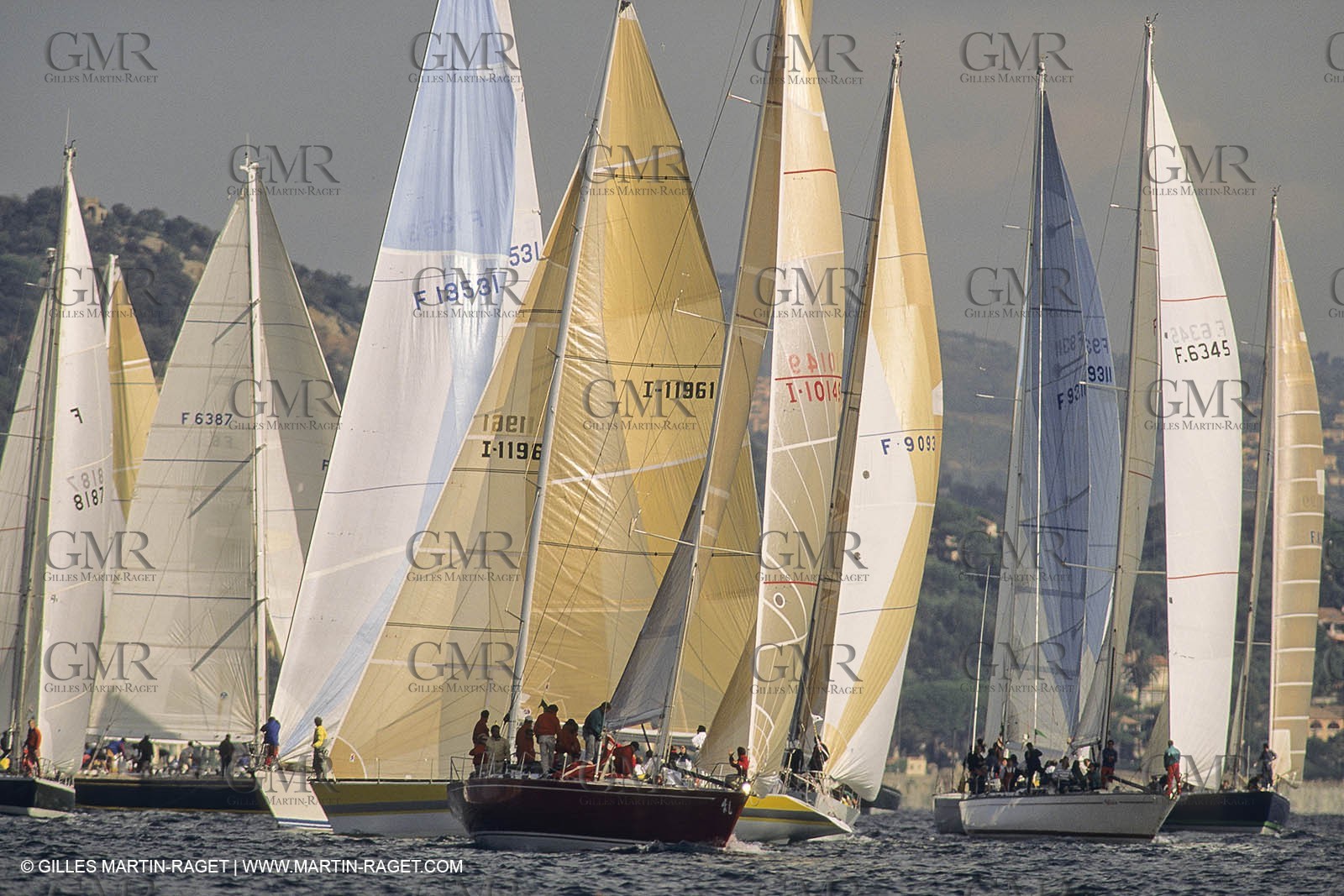 Sailing, Yacht racing, Nioulargue Voiles de Saint-Tropez,
