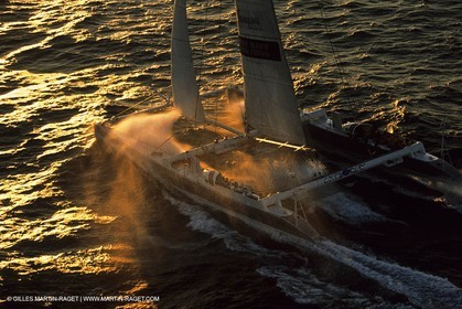 Commodore Explorer - Bruno Peyron - 1993 - Mediteranean Record attempt