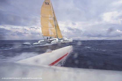 Route du Rhum - History - ORMA 60' Trimarans