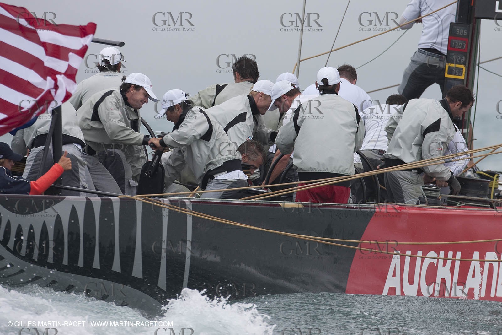 09 02 2009 - Auckland (NZL) -  Louis Vuitton Pacific Series -  Racing Day 9 - Round Robin 2