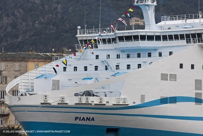 01-31-12   Marseilles (FRA,13) Bastia (FRA,Corsica)   Launching cruising trip and Christening ceremony of PIANA, last ferry ship from La Meridionale