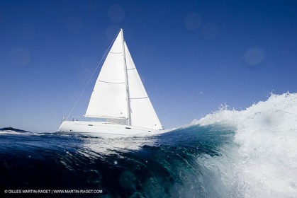 Monocoque de croisiere sous voile