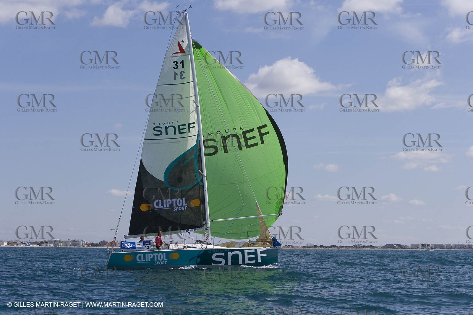 27 03 08- La Grande Motte- (FRA,34) Transat AG2R 2008- Jean-Paul Mouren- Laurent Pellecuer