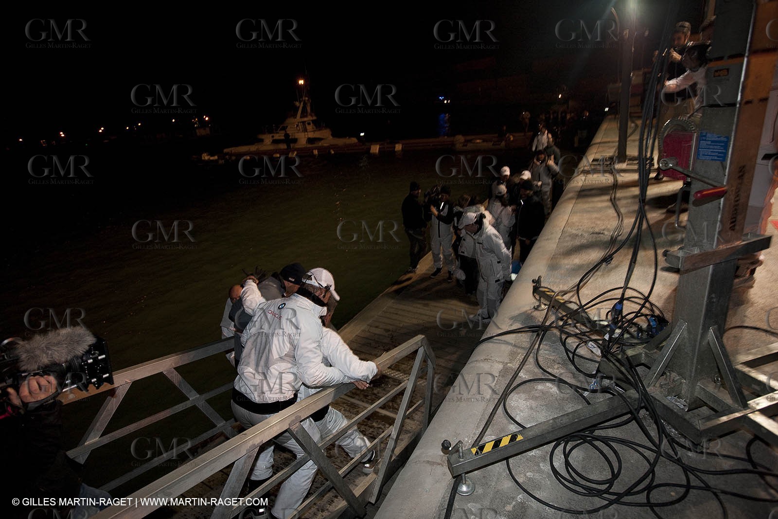14 02 2010 - Valencia (ESP) - 33rd America's Cup - BMW ORACLE Racing - Race 2