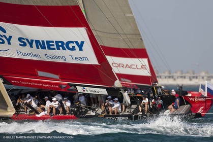 16 11 2010 - Dubai (UAE) - Dubai Louis Vuitton Trophy -  BMW ORACLE Racing Vs Synergy